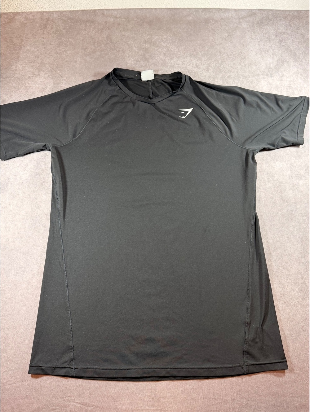 Gymshark Black Short Sleeve Performance T-Shirt Size Large